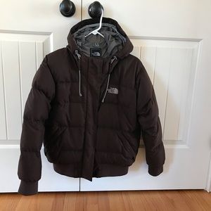 The North Face women’s bomber puffy coat